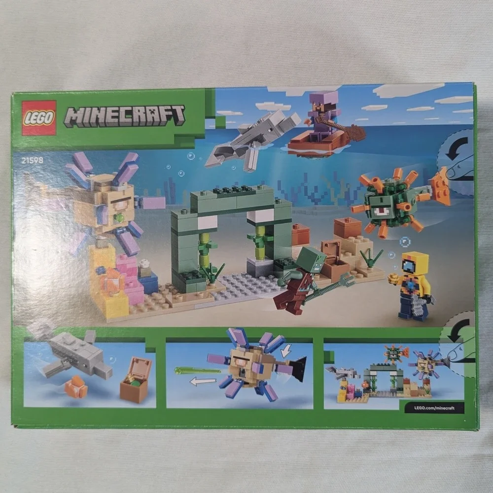 LEGO Minecraft Underwater Adventure 21598 Building Set 310 Pcs New Sealed